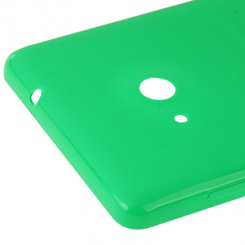 Remplacement lisse de couverture de logement arrière en plastique lisse pour Microsoft Lumia 535 (vert) SR055G714-05