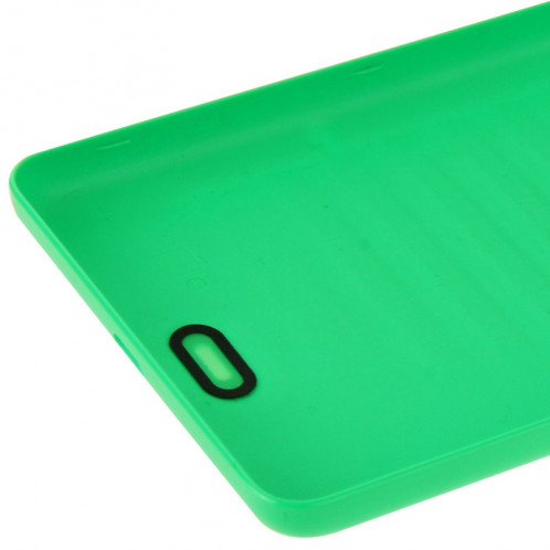 Remplacement lisse de couverture de logement arrière en plastique lisse pour Microsoft Lumia 535 (vert) SR055G714-05