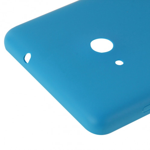 Remplacement de couverture de logement arrière en plastique givré de surface pour Microsoft Lumia 535 (bleu) SR055L592-05