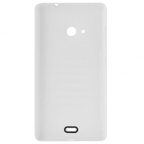 Remplacement de couverture de logement arrière en plastique givré de surface pour Microsoft Lumia 535 (blanc) SR055W256-05