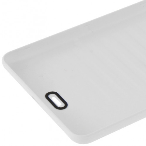 Remplacement de couverture de logement arrière en plastique givré de surface pour Microsoft Lumia 535 (blanc) SR055W256-05