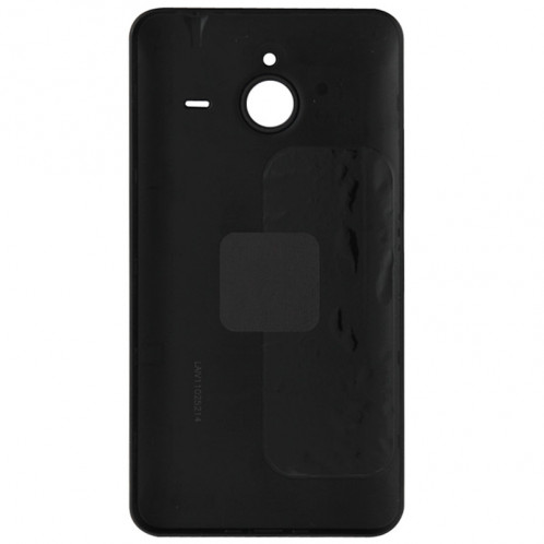 Remplacement de couverture de logement arrière en plastique givré de surface pour Microsoft Lumia 640XL (noir) SR056B1651-05