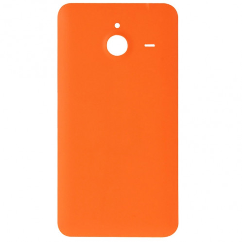 Remplacement de couverture de logement arrière en plastique givré de surface pour Microsoft Lumia 640XL (orange) SR056E1480-05