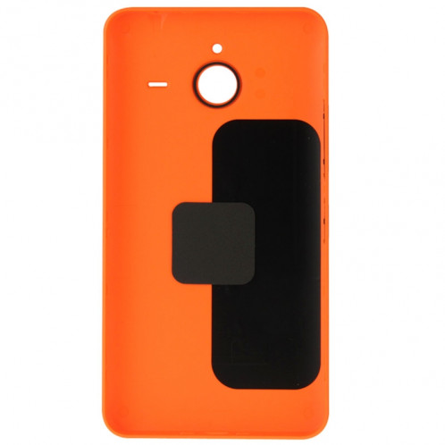 Remplacement de couverture de logement arrière en plastique givré de surface pour Microsoft Lumia 640XL (orange) SR056E1480-05