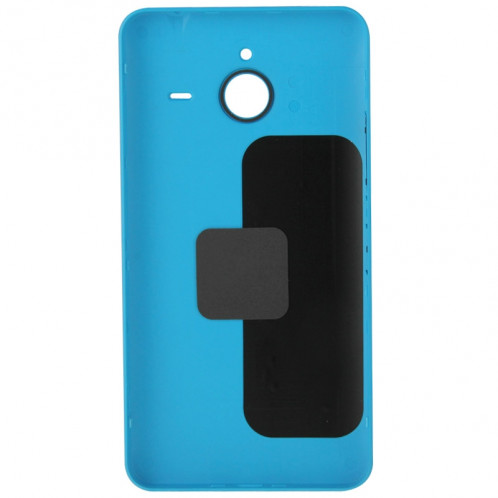Remplacement de couverture de logement arrière en plastique givré de surface pour Microsoft Lumia 640XL (bleu) SR056L772-05
