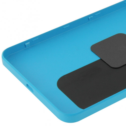 Remplacement de couverture de logement arrière en plastique givré de surface pour Microsoft Lumia 640XL (bleu) SR056L772-05