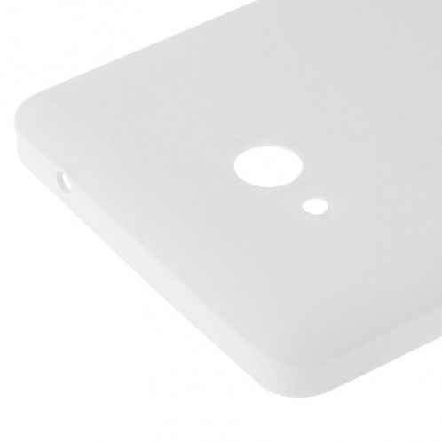 iPartsAcheter pour Microsoft Lumia 640 couvercle en plastique de surface arrière givré (blanc) SI058A1943-05