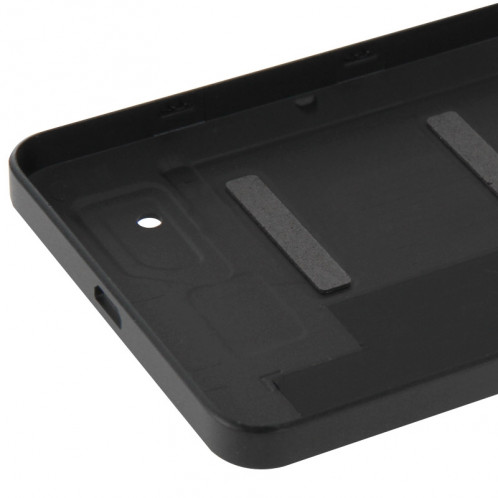 iPartsAcheter pour Microsoft Lumia 640 surface en plastique givré couvercle du boîtier (noir) SI058B906-05