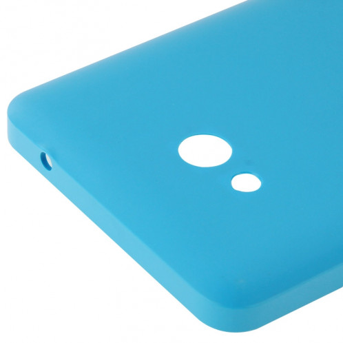 iPartsAcheter pour Microsoft Lumia 640 Surface en plastique givré couvercle du boîtier arrière (bleu) SI058D1668-05