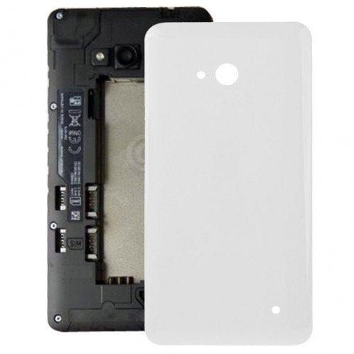 iPartsAcheter pour Microsoft Lumia 640Smooth surface couvercle du boîtier en plastique (blanc) SI058W725-05