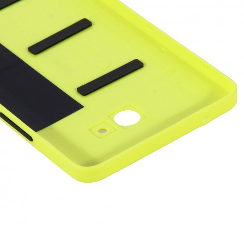 iPartsAcheter pour Microsoft Lumia 640 couvercle en plastique de surface arrière givré (jaune) SI58YL585-06