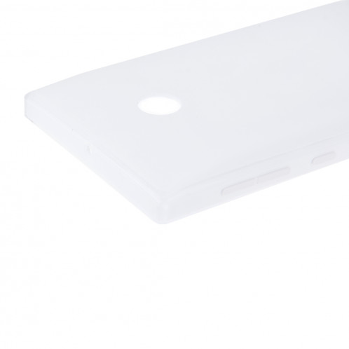 Couverture arrière de batterie couleur unie pour Microsoft Lumia 532 (Blanc) SC623W1613-05