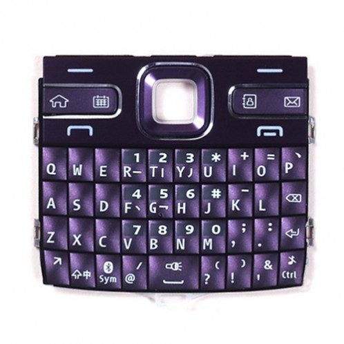 iPartsBuy Claviers Mobile Téléphone remplacement du logement avec des boutons de menu / touches de presse pour Nokia E72 (violet) SI787P1032-05