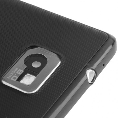 3 en 1 pour Samsung Galaxy S II / i9100 (Cache arrière d'origine + bouton de volume d'origine + châssis complet d'origine) (Noir) S30231810-07