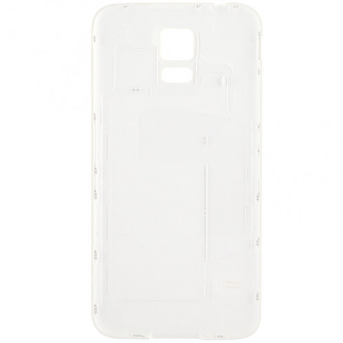 Version OEM LCD Middle Board avec le bouton de câble et la couverture arrière, pour Samsung Galaxy S5 / G900 (blanc) SV286E157-05