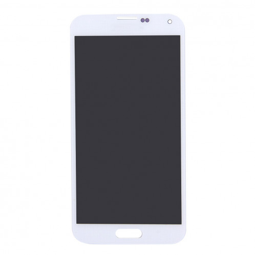iPartsAcheter pour Samsung Galaxy S5 / G9006V / G900F / G900A / G900I / G900M / G900V Écran LCD Original + Écran Tactile Digitizer Assemblée (Blanc) SI0295211-06