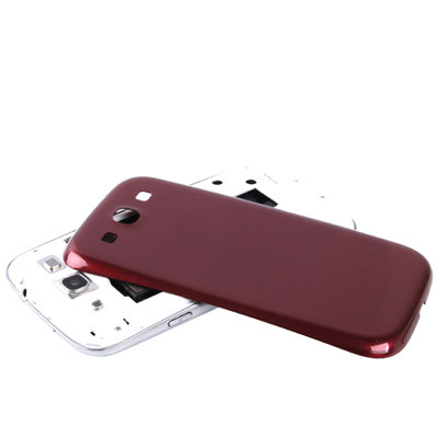 Pour Samsung Galaxy SIII / i9300 couvercle de la batterie d'origine (rouge) SP00RL264-05