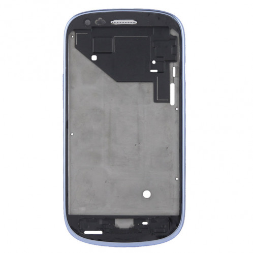 Middle Board LCD avec câble de bouton, pour Samsung Galaxy SIII mini / i8190 (bleu) SM0405373-06