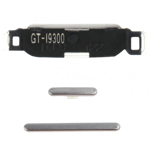 Touche Accueil + Touche d'alimentation + Touche de volume pour Samsung Galaxy SIII / i9300 (Blanc) ST474W1552-03