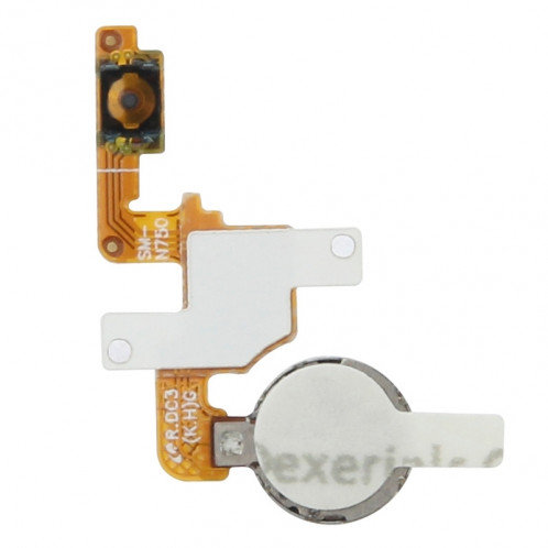 Vibrateur et bouton d'alimentation câble Flex pour Samsung Galaxy Note 3 Neo / N750 SV04961627-04