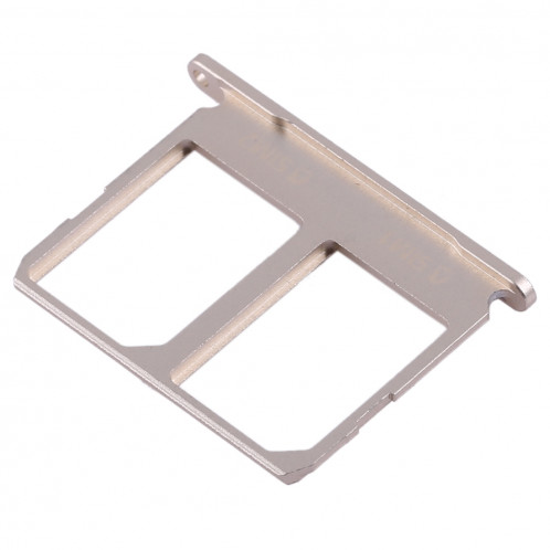 2 Plateau de carte SIM pour Galaxy S6 (Gold) SH695J784-06