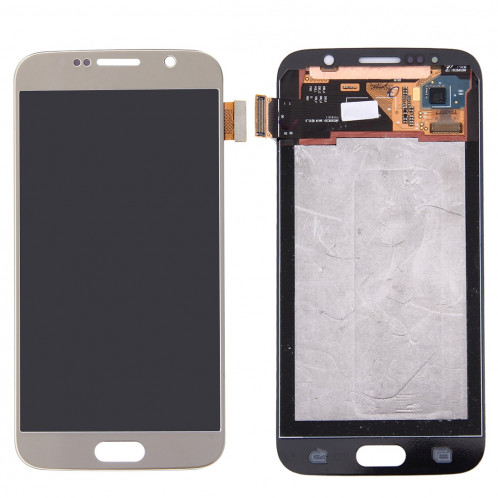 iPartsAcheter pour Samsung Galaxy S6 / G9200 Écran LCD Original + Écran Tactile Digitizer Assemblée (Or) SI826J1556-06