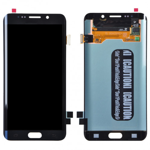 iPartsAcheter pour Samsung Galaxy S6 bord + / G928 Original LCD Affichage + Écran Tactile Digitizer Assemblée (Bleu) SI887L976-08