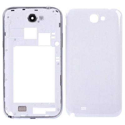 Pour Samsung Galaxy Note II / N7100 châssis de remplacement de logement complet d'origine (blanc) SP11WL248-05