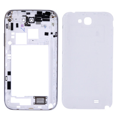 Pour Samsung Galaxy Note II / N7100 châssis de remplacement de logement complet d'origine (blanc) SP11WL248-05