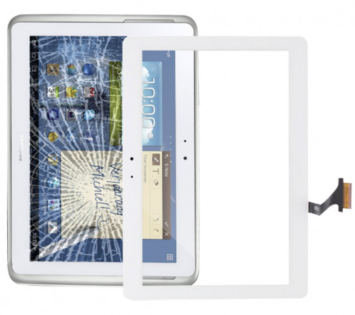 iPartsBuy Original Digitizer écran tactile pour Samsung Galaxy Note 10.1 N8000 / N8010 (Blanc) SI110262-05