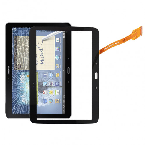 iPartsBuy Original Digitizer écran tactile pour Samsung Galaxy Tab 3 10.1 P5200 / P5210 (Noir) SI110B1659-06