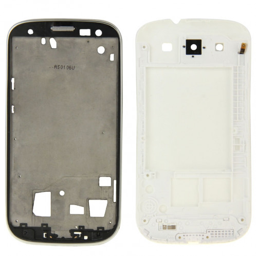 iPartsBuy pleine couverture de plaque frontale pour Samsung Galaxy SIII LTE / i9305 (blanc) SI538W1701-07