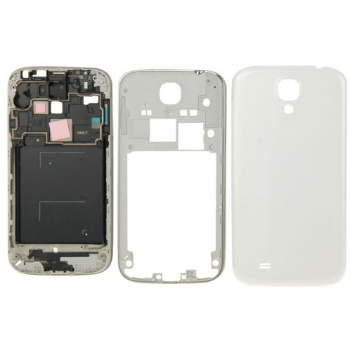 iPartsBuy Remplacement complet de la couverture de la face avant pour Samsung Galaxy S4 / i337 (blanc) SI15411641-07