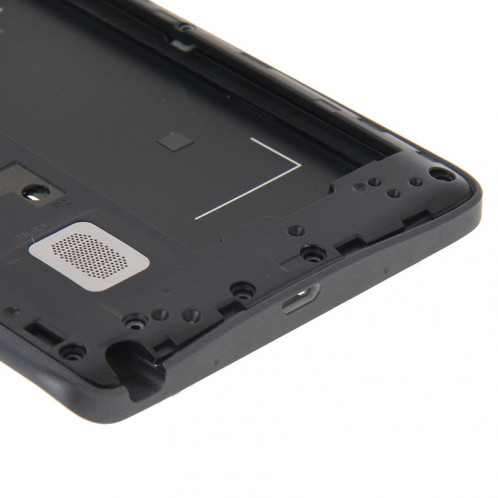 iPartsBuy Couvercle de boîtier complet (boîtier avant cadre LCD cadre lunette + cadre médian) pour Samsung Galaxy Note Edge / N915 (noir) SI115B167-09