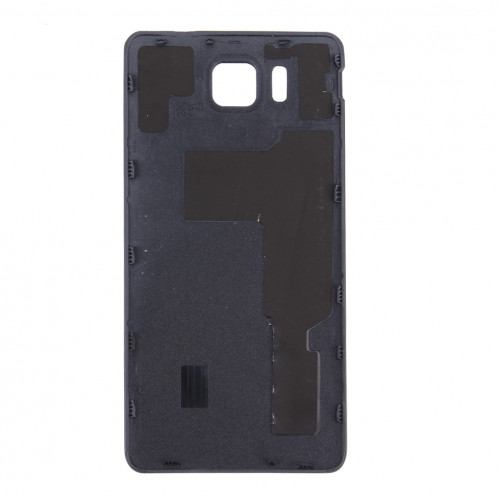 iPartsBuy remplacement de la couverture arrière de la batterie pour Samsung Galaxy Alpha / G850 (noir) SI148B1241-06