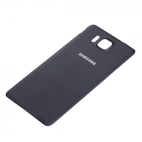 iPartsBuy remplacement de la couverture arrière de la batterie pour Samsung Galaxy Alpha / G850 (noir) SI148B1241-06