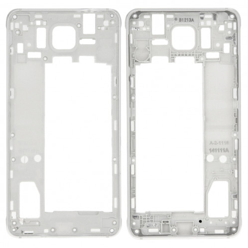 iPartsBuy Moyen Cadre Bazel Retour Plaque Logement Caméra Lens Remplacement pour Samsung Galaxy Alpha / G850 SI21521047-08