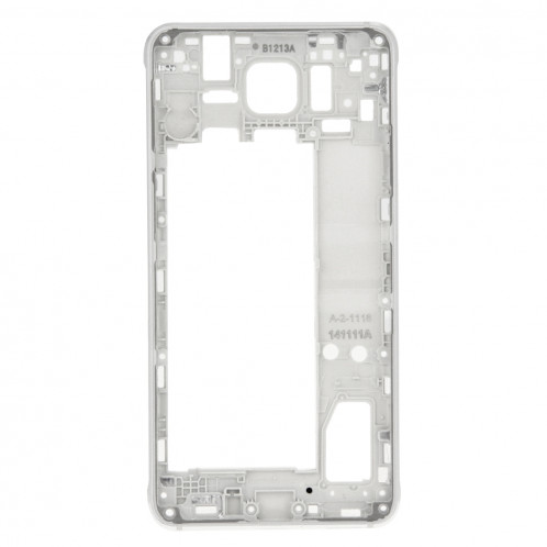 iPartsBuy Moyen Cadre Bazel Retour Plaque Logement Caméra Lens Remplacement pour Samsung Galaxy Alpha / G850 SI21521047-08