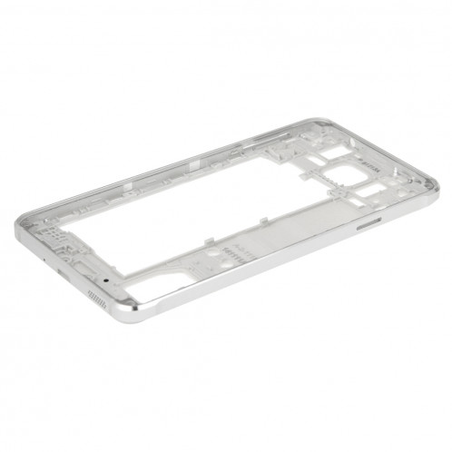 iPartsBuy Moyen Cadre Bazel Retour Plaque Logement Caméra Lens Remplacement pour Samsung Galaxy Alpha / G850 SI21521047-08