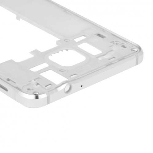 iPartsBuy Moyen Cadre Bazel Retour Plaque Logement Caméra Lens Remplacement pour Samsung Galaxy Alpha / G850 SI21521047-08