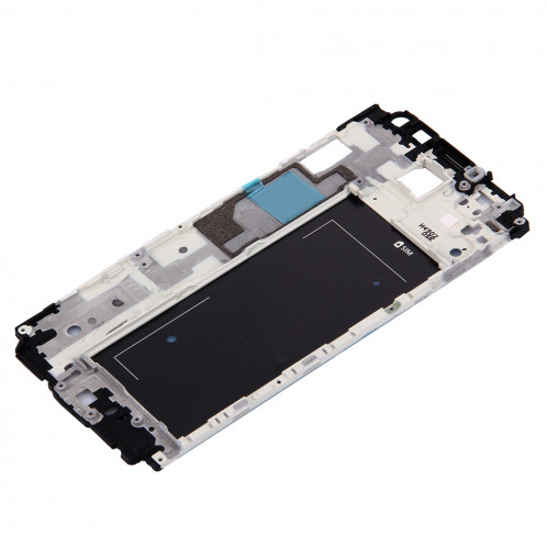 iPartsBuy Remplacement de la couverture complète du boîtier (boîtier avant LCD cadre lunette + remplacement de la couverture arrière de la batterie) pour Samsung Galaxy Alpha / G850 (noir) SI153B353-07
