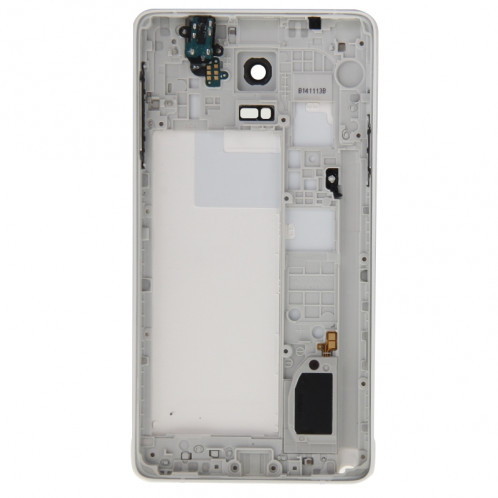 iPartsBuy Remplacement complet de la couverture du logement (Cadre central Bazel Plaque arrière Logement de l'appareil photo + Remplacement de la couverture arrière de la batterie) pour Samsung Galaxy Note 4 / SI163W1445-09