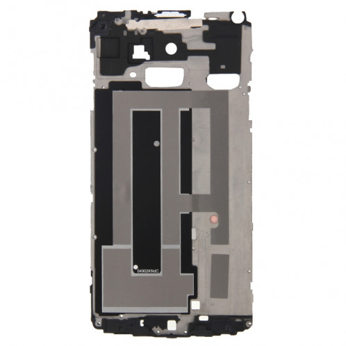 iPartsBuy Couvercle de Logement Complet (Boîtier Avant Cadre LCD Cadre Lunette + Cadre Moyen Bazel Plaque Arrière Logement Caméra Lens Panel + Cache Arrière de Batterie) pour Samsung Galaxy Note 4 / N910F (Noir) SI165B936-010