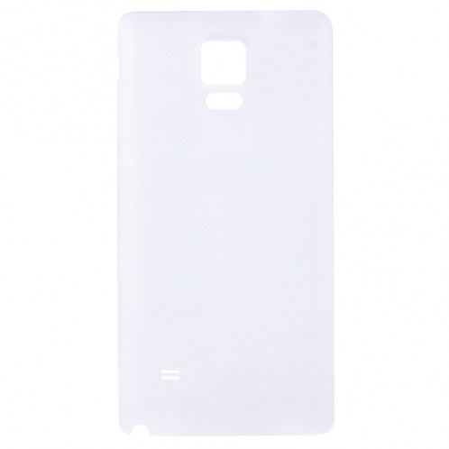 iPartsBuy Couvercle du boîtier complet (cadre du cadre Bazel arrière de la plaque d'appareil photo boîtier de la lentille + couvercle arrière de la batterie) pour Samsung Galaxy Note 4 / N910V (blanc) SI169W677-08