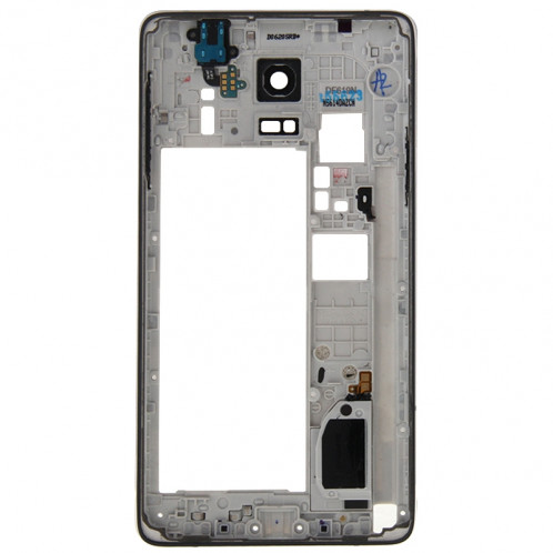 iPartsBuy Remplacement de la couverture de logement complet (logement avant cadre LCD cadre lunette + cadre médian Bazel plaque arrière logement caméra lentille panneau + remplacement de la couverture arrière de la SI171B336-010