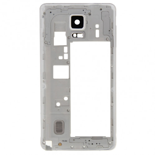 iPartsBuy Remplacement de la couverture du logement complet (logement avant cadre LCD cadre lunette + cadre milieu Bazel plaque arrière logement de la caméra lentille panneau + remplacement de la couverture arrière de SI171W347-010