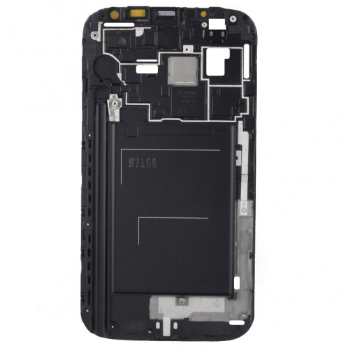 Middle LCD avec câble de bouton, pour Samsung Galaxy Note II / N7100 (Noir) SM302B1534-06