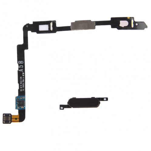 Middle LCD avec câble de bouton, pour Samsung Galaxy Note II / N7100 (Noir) SM302B1534-06