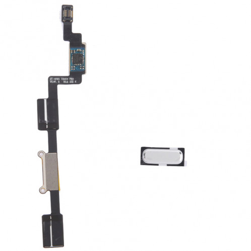 Middle LCD avec câble de bouton, pour Samsung Galaxy S4 Mini / i9195 (blanc) SM308W538-06