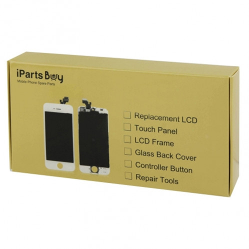 iPartsBuy Écran tactile pour Samsung Galaxy Grand Max / G7200 (Blanc) SI505W923-08
